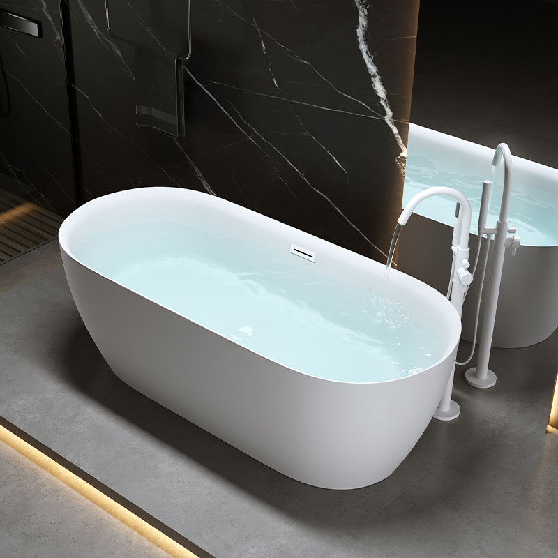 WANNA WOLNOSTOJĄCA CESANA 518C BIAŁA PRZELEW BIAŁY POŁYSK 170x75 CM CESANA-518C-P-WH