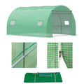 Tunel foliowy 10m2 ogrodowy szklarnia folia 4x2,5m TF04G ZIELONY TF04G-4X2,5-GREEN