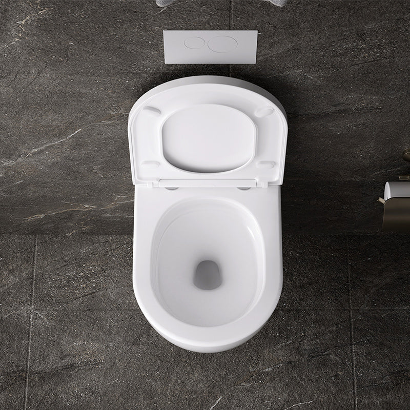 MISKA WC WISZĄCA TORNADO NERO-WH-02 BIAŁA DESKA WOLNOOPADAJĄCA DUROPLAST NERO-WH-02