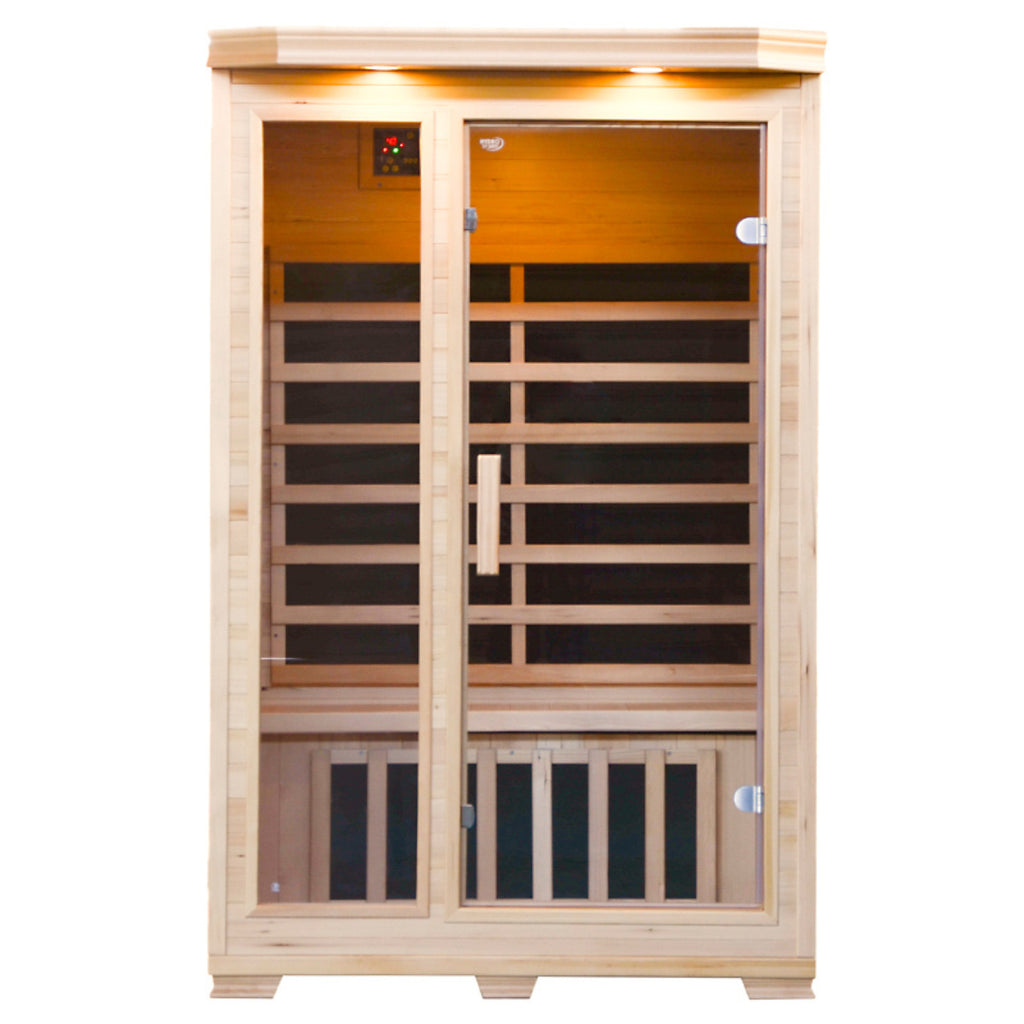 SAUNA SUCHA INFRARED NISKOTEMPERATUROWA LAHTI2 2-3 OSOBOWA 120x120 CM LAHTI2