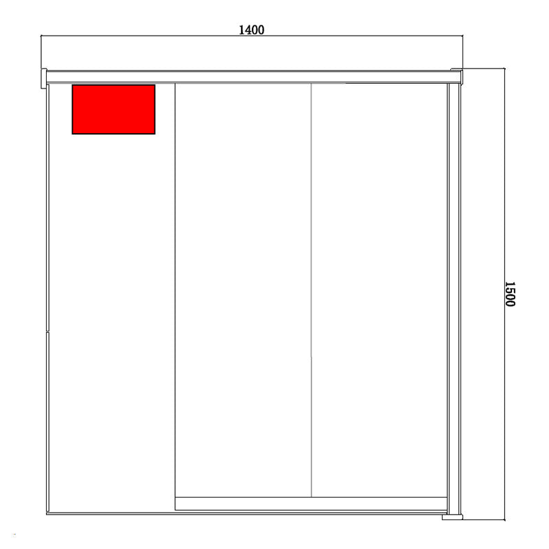 SAUNA FIŃSKA WYSOKOTEMPERATUROWA Z PIECEM LARK3/HARVIA 4,5KW 3-4 OSOBOWA 140x150 CM LARK3