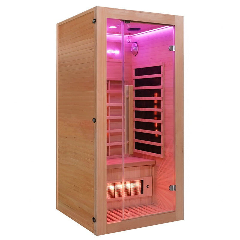 SAUNA SUCHA INFRARED NISKOTEMPERATUROWA ALTA1 1-2 OSOBOWA 90x90 CM ALTA1