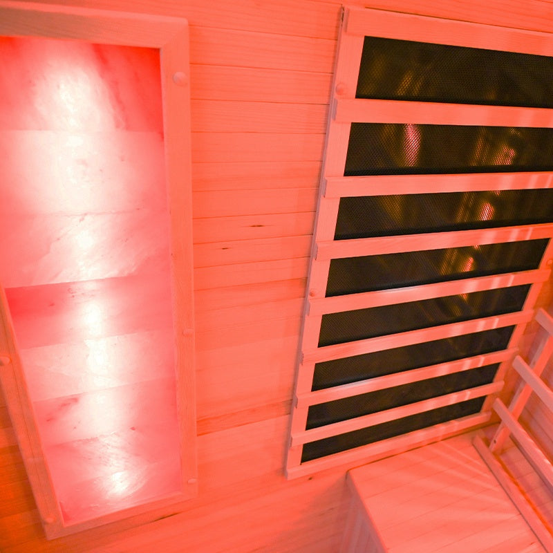 SAUNA SUCHA INFRARED NISKOTEMPERATUROWA ALTA3 3-4 OSOBOWA 150x120 CM ALTA3
