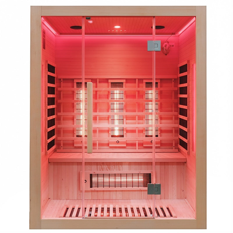 SAUNA SUCHA INFRARED NISKOTEMPERATUROWA ALTA3 3-4 OSOBOWA 150x120 CM ALTA3