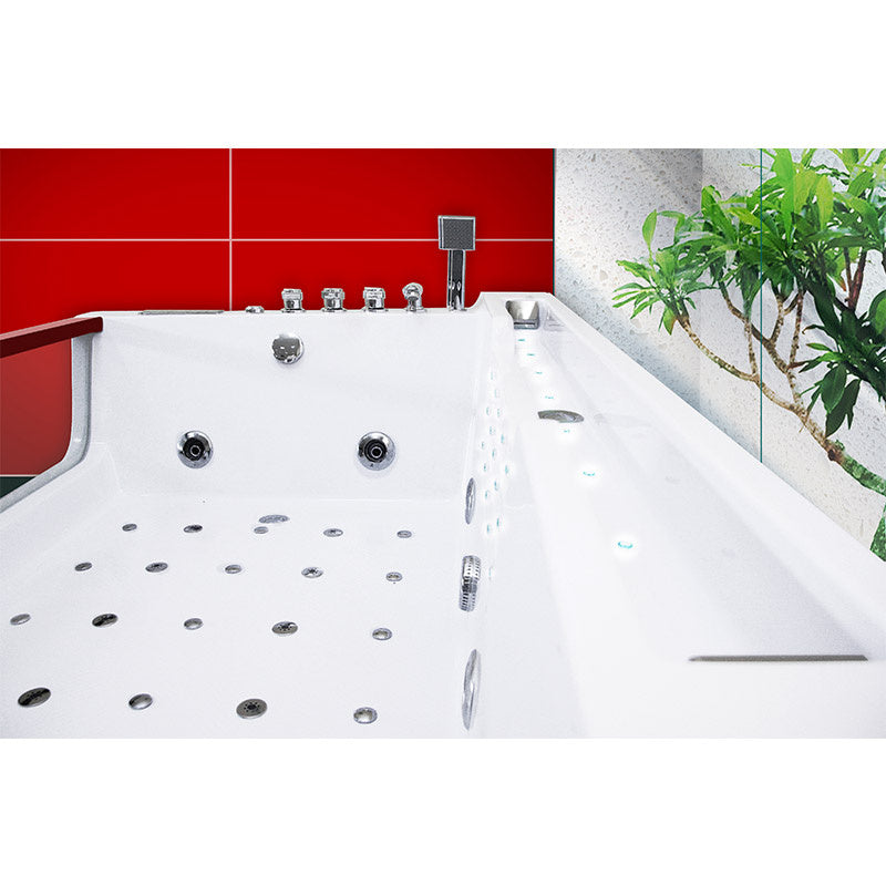 WANNA Z HYDROMASAŻEM IMPERIA 610H BIAŁA 180x120 CM IMPERIA-610H-180X120