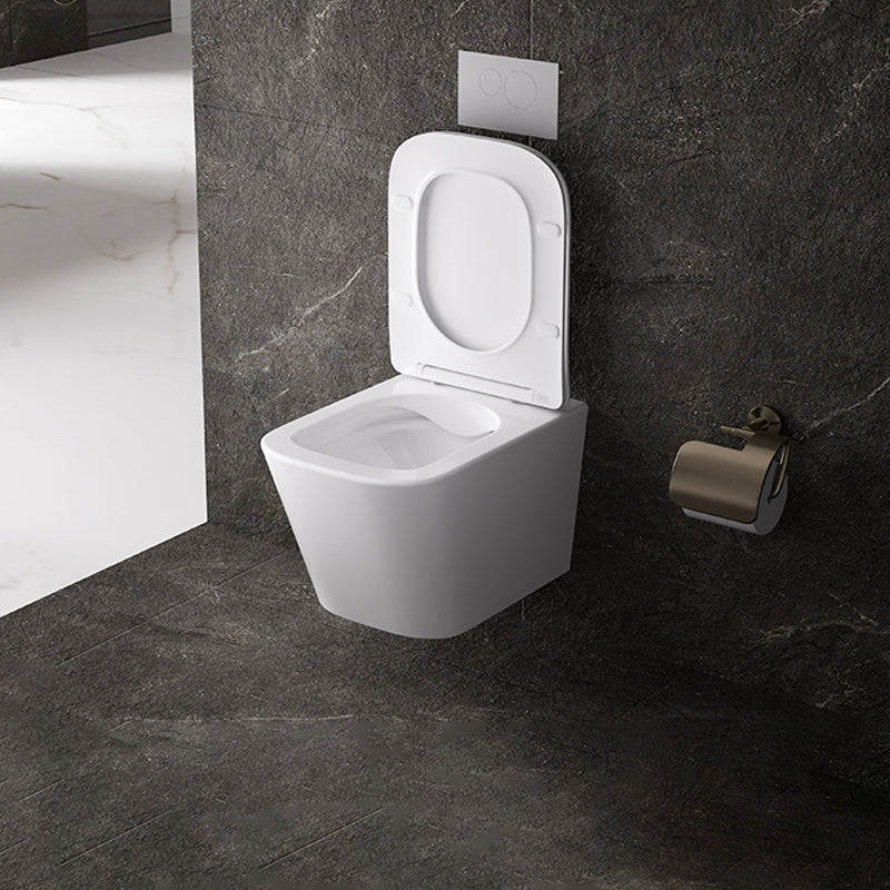 MISKA WC WISZĄCA RIMLESS AQUA-WH-03 BIAŁA DESKA WOLNOOPADAJĄCA DUROPLAST AQUA-WH-03