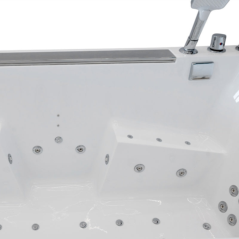 WANNA Z HYDROMASAŻEM MARBE 941 BIAŁA 180x90 CM MARBE-941-180X90