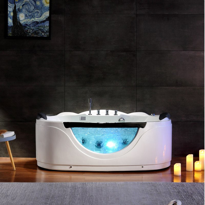 WANNA Z HYDROMASAŻEM PARMA 924 160x88 CM PARMA-924-160X88