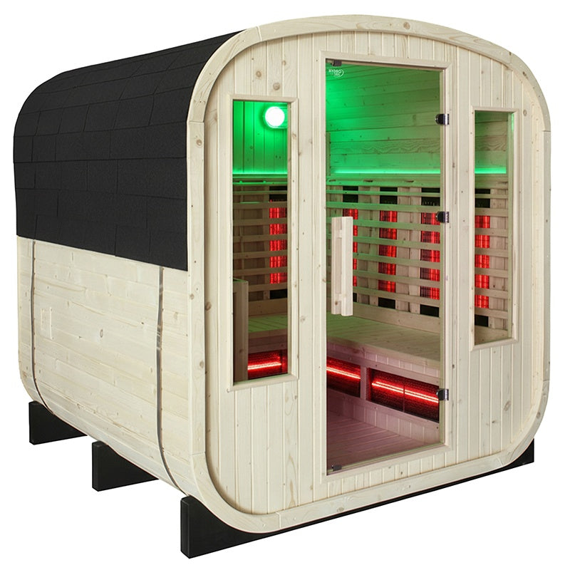 SAUNA OGRODOWA KOMBO FIŃSKA - INFRARED BECZKA VANTA VANTA