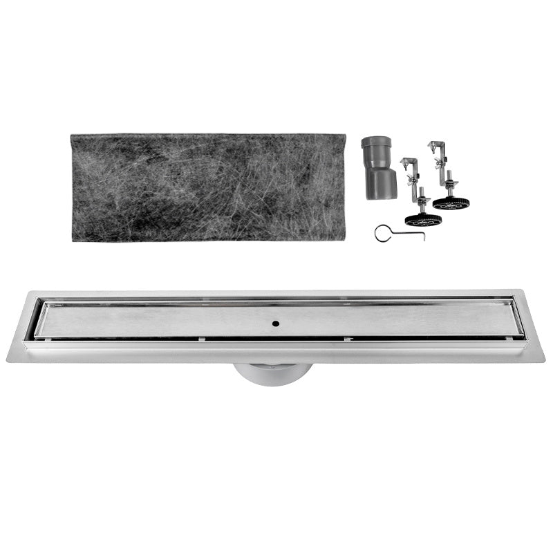 ODPŁYW LINIOWY DL02 360 OBROTOWY 70 CM SATIN SYFON DL02-360-ST70