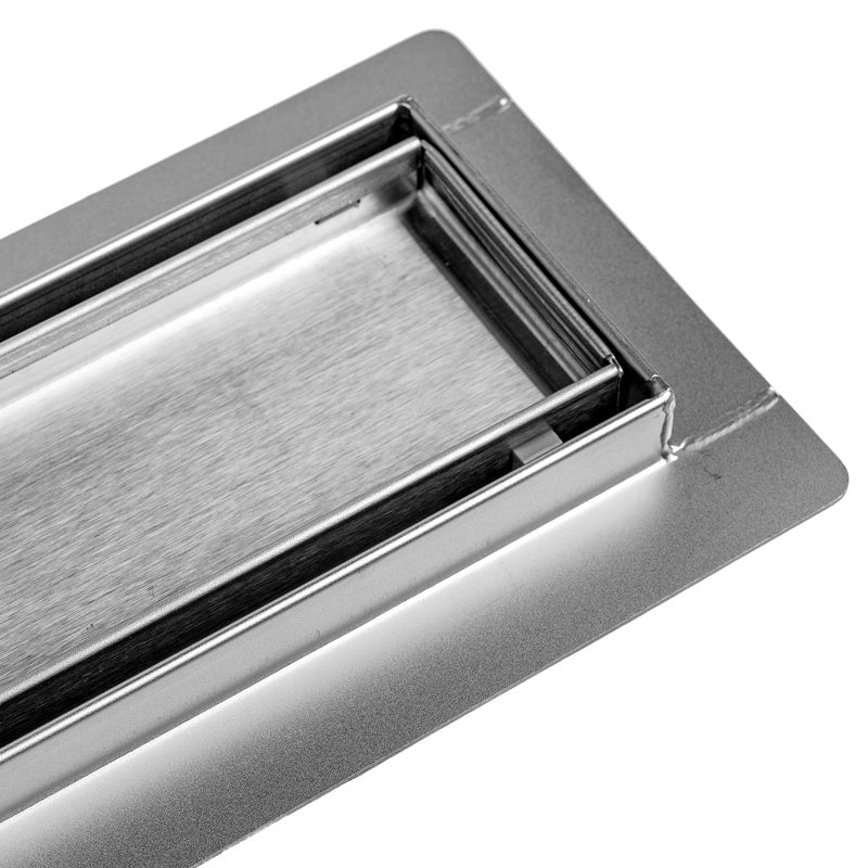 ODPŁYW LINIOWY DL02 360 OBROTOWY 60 CM SATIN SYFON DL02-360-ST60