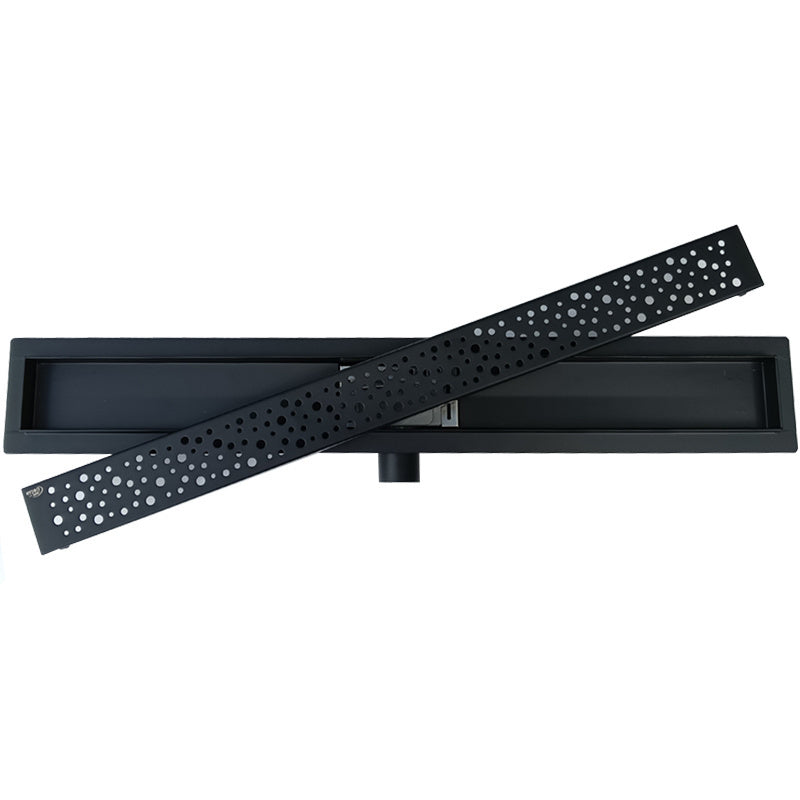 ODPŁYW LINIOWY DL01 WAVE G5 CZARNY 50 CM DL01-WAVE-G5-BL50