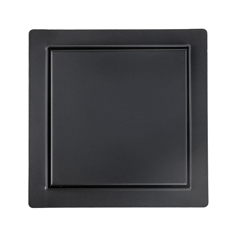 ODPŁYW LINIOWY KWADRATOWY DL06 FIX G1 CZARNY 15x15 CM DL06-FIX-G1-BL15