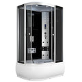 KABINA PRYSZNICOWA Z HYDROMASAŻEM I SAUNĄ WSH7106RS PRAWA 120x80 CM WSH7106RS-120X80