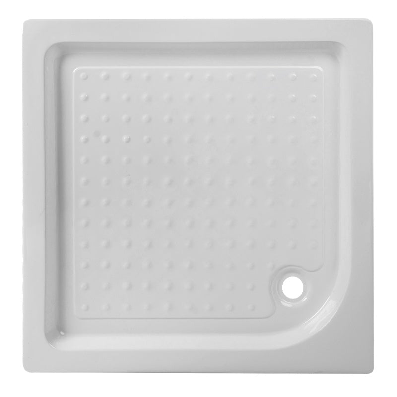 KABINA PRYSZNICOWA KWADRATOWA Z BRODZIKIEM BL30B/SXL02B CZARNA/BIAŁY 90x90 BL30B+SXL02B-WH-90