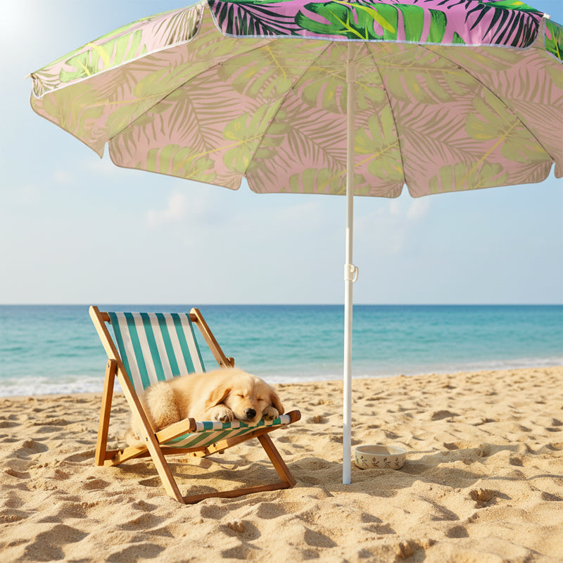 PARASOL PLAŻOWY OGRODOWY BALKONOWY KORAL 1C 180 CM KORAL-1C