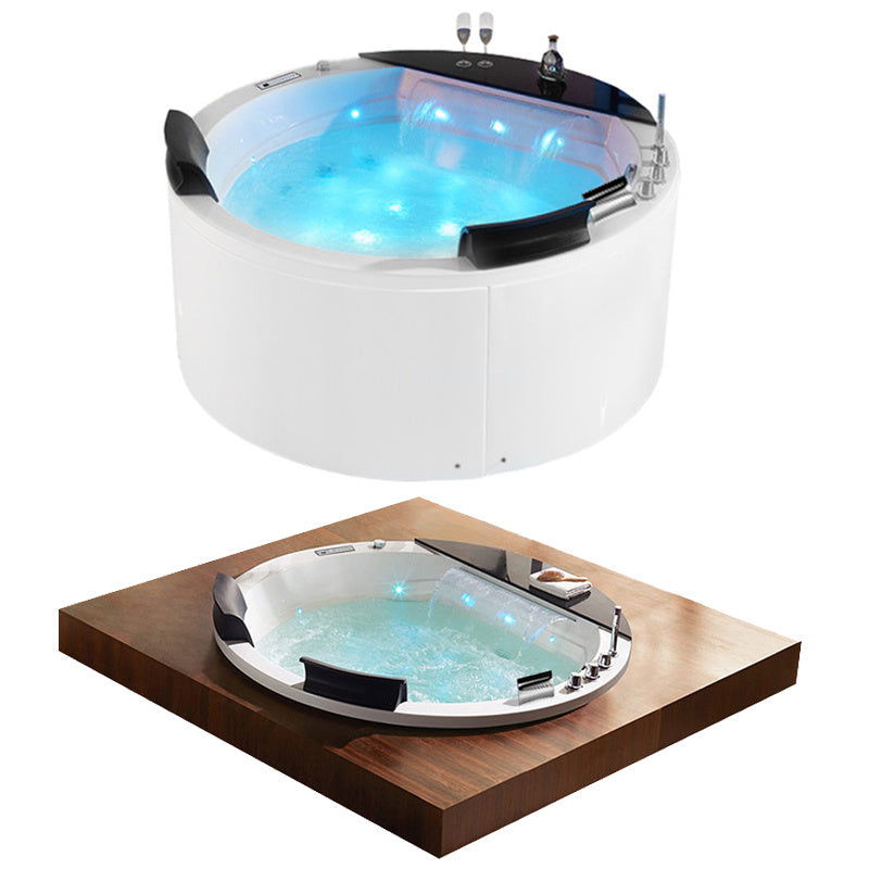 WANNA Z HYDROMASAŻEM DELLA 916 Z OBUDOWĄ 155x155 CM DELLA-916-155-OBUD