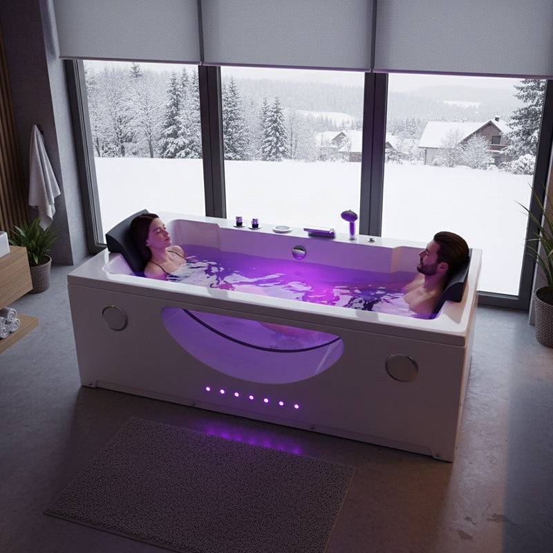 WANNA Z HYDROMASAŻEM LEVANTE 659 BIAŁA 180x90 CM LEVANTE-659-180X90