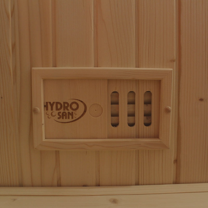 SAUNA OGRODOWA FIŃSKA / INFRARED BECZKA HAMAR 4-6 OSOBOWA 180x200 CM HAMAR