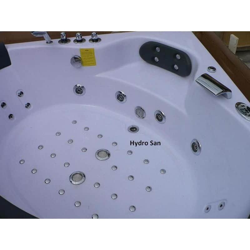 WANNA Z HYDROMASAŻEM TIGA 604 BIAŁA 152x152 CM TIGA-604-152