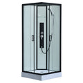 KABINA Z HYDROMASAŻEM WSH312A MLECZNA 80x80 CM WSH312A-80
