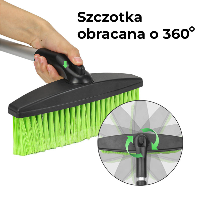 SZCZOTKA SKROBACZKA DO SAMOCHODU 2W1 TELESKOPOWA REGULOWANA VENOM VENOM