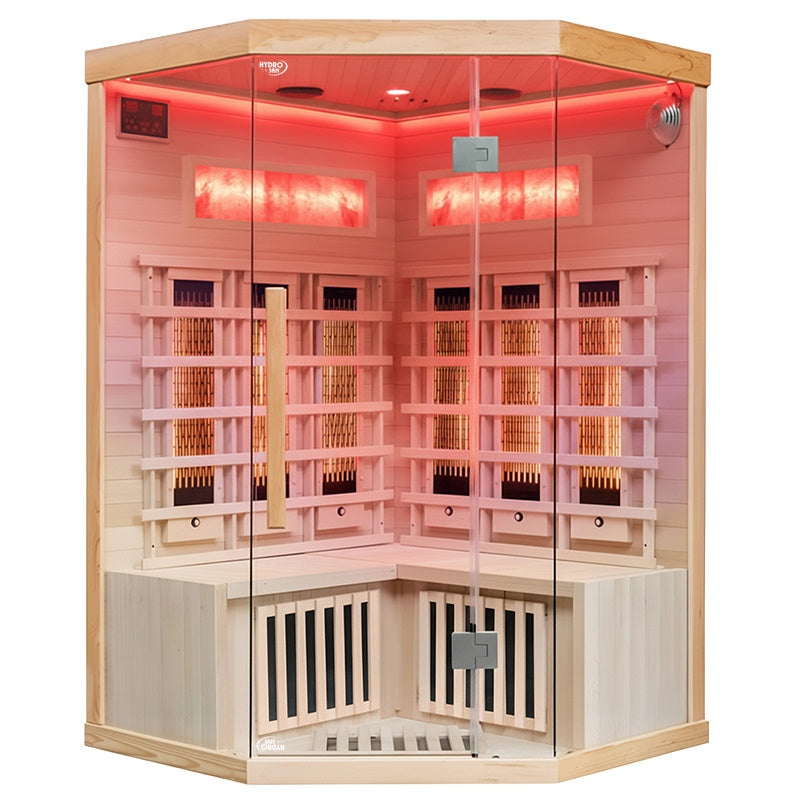 SAUNA SUCHA INFRARED NISKOTEMPERATUROWA ALTA6 2-3 OSOBOWA 120x120 CM ALTA6