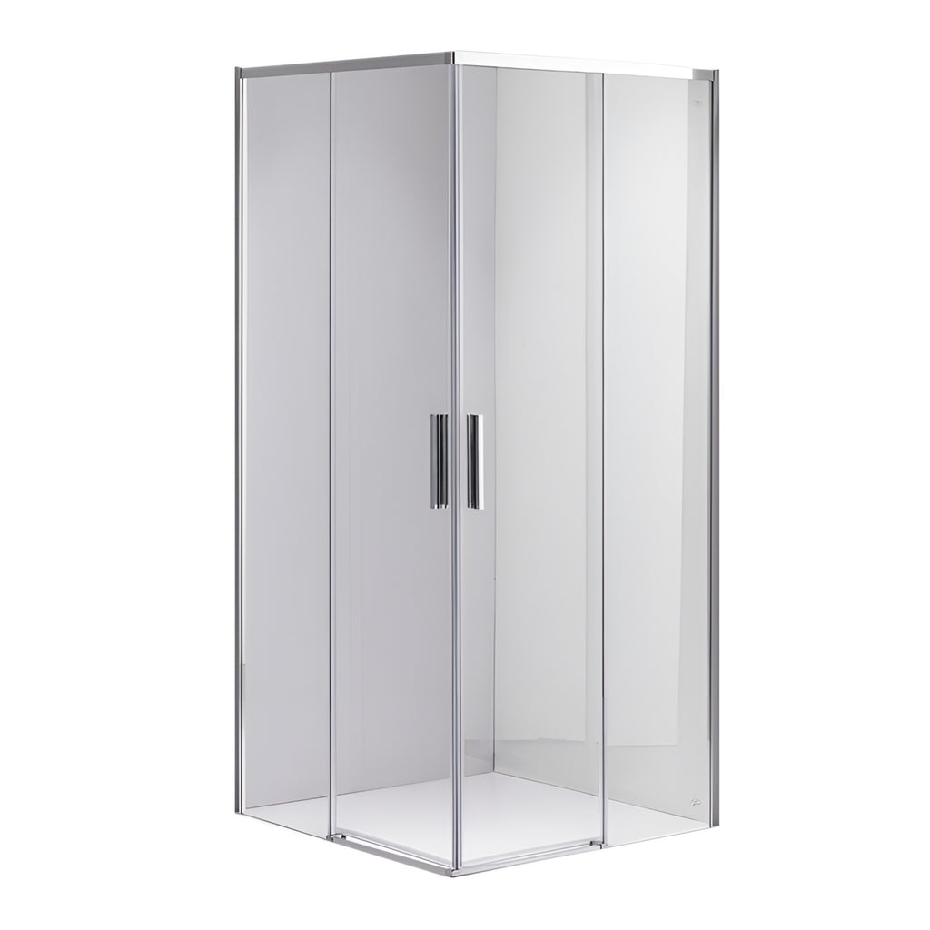KABINA PRYSZNICOWA KWADRATOWA SUPER SLIM NOVA CHROM 90x90 CM 6 MM NOVA-CH-90X90