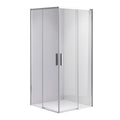KABINA PRYSZNICOWA KWADRATOWA SUPER SLIM NOVA CHROM 90x90 CM 6 MM NOVA-CH-90X90