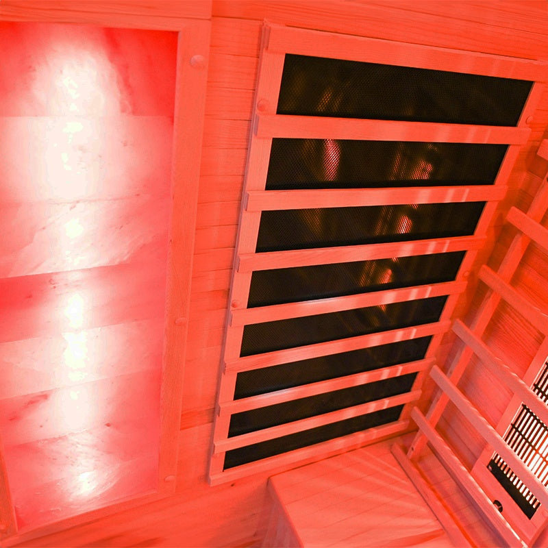SAUNA SUCHA INFRARED NISKOTEMPERATUROWA ALTA2 2-3 OSOBOWA 120x105 CM ALTA2