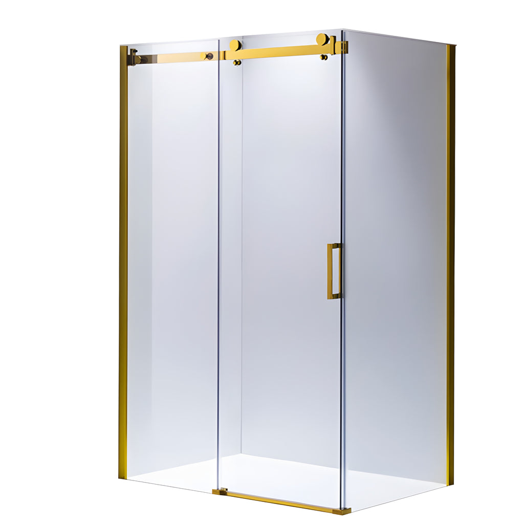 KABINA PRYSZNICOWA PROSTOKĄTNA KZ202B ZŁOTA 110x90 CM KZ202B-GL-110X90