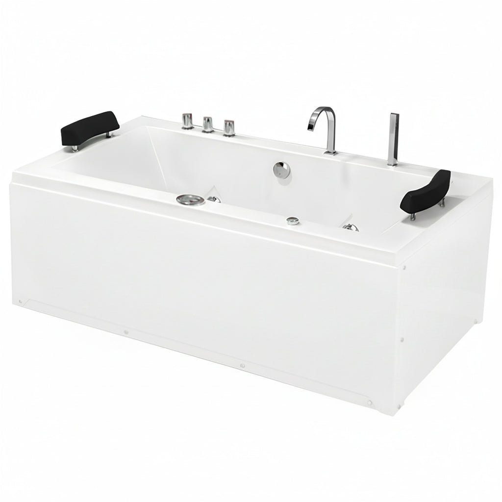 WANNA Z HYDROMASAŻEM RAMONA 640 BIAŁA 180x90 CM RAMONA-640-180X90
