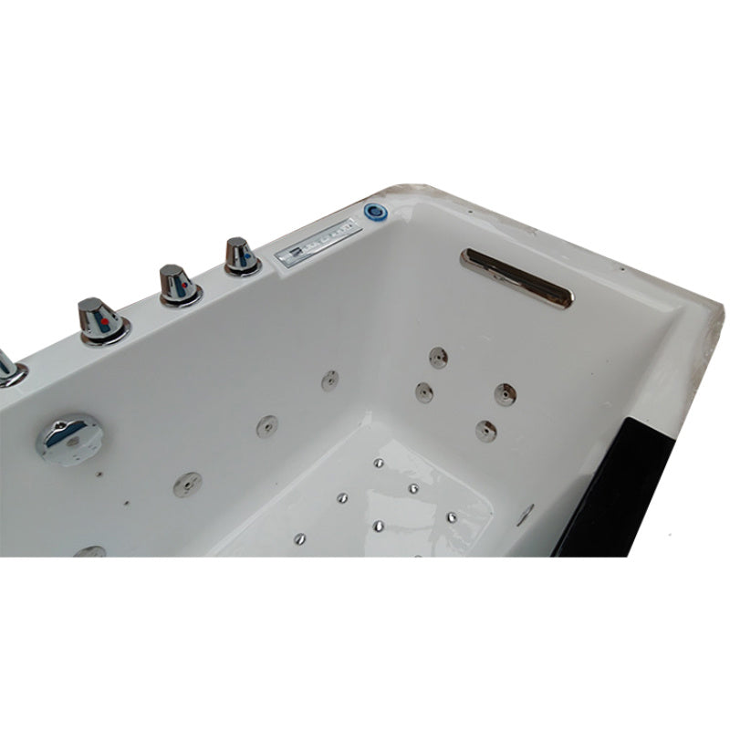 WANNA Z HYDROMASAŻEM Z PODGRZEWACZEM CARINA 938 BIAŁA 182x82 CM CARINA-938-182X82