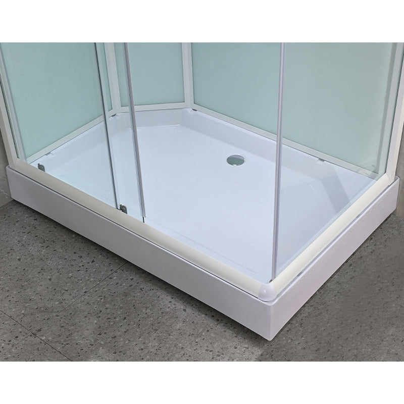 KABINA PRYSZNICOWA PROSTOKĄTNA Z BRODZIKIEM WSH307L LEWA BIAŁA 120x80 CM WSH307L-120X80