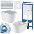 ZESTAW PODTYNKOWY WC STELAŻ GEBERIT DUOFIX MISKA ELITE-WH-02 PRZYCISK DELTA 30 CHROM
