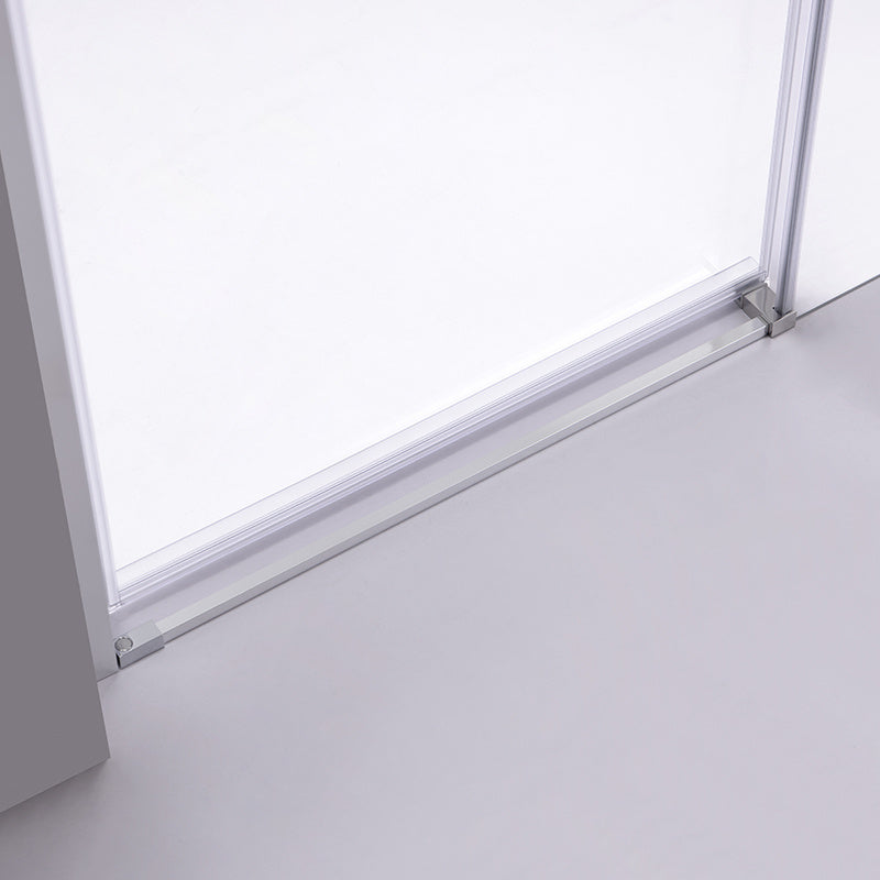 DRZWI PRYSZNICOWE SUPER SLIM NOVA CHROM 110 CM 6 MM NOVA-CH-110