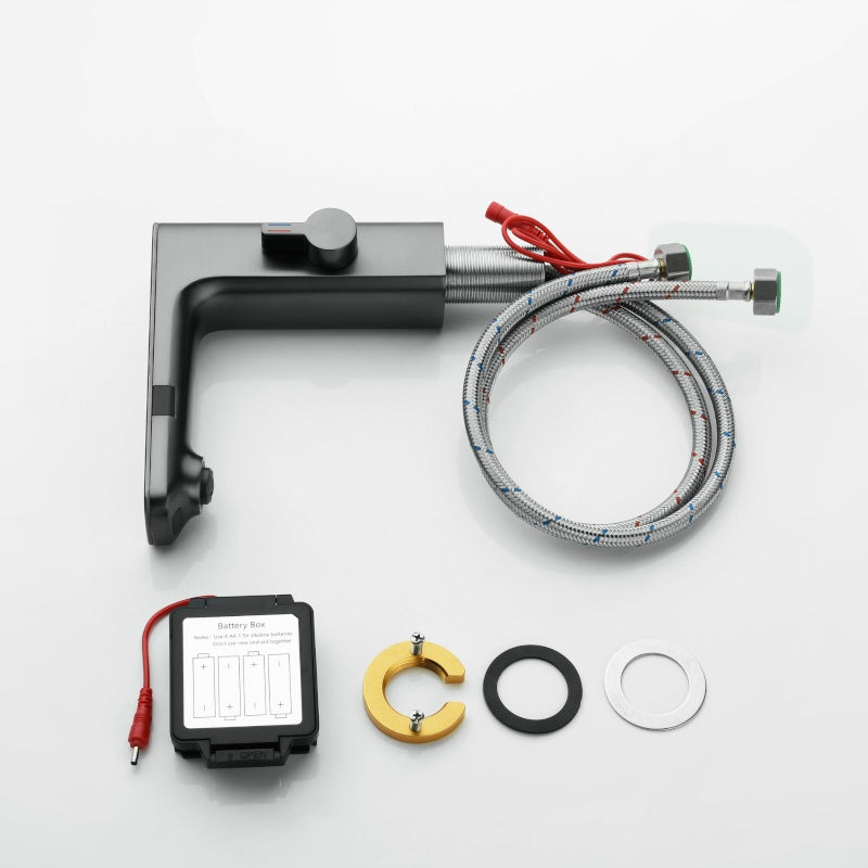 BATERIA ŁAZIENKOWA BEZDOTYKOWA F14-GR SZARA LCD F14-GR