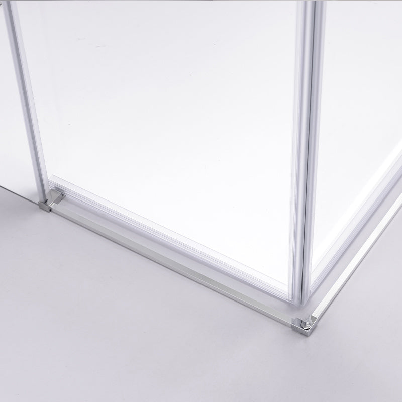 KABINA PRYSZNICOWA KWADRATOWA SUPER SLIM NOVA CHROM 90x90 CM 6 MM NOVA-CH-90X90