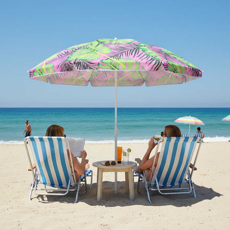 PARASOL PLAŻOWY OGRODOWY BALKONOWY KORAL 1C 180 CM KORAL-1C