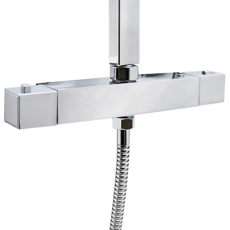 BATERIA PRYSZNICOWA Z TERMOSTATEM I DESZCZOWNICĄ T153A CHROM T153A