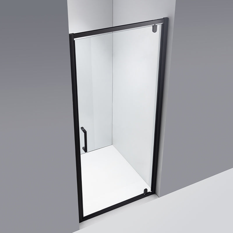 DRZWI PRYSZNICOWE ZOE CZARNE 90 CM 6 MM ZOE-BL-90