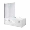 PARAWAN NAWANNOWY KPE-1201 CHROM 120x140 CM 6 MM KPE-1201