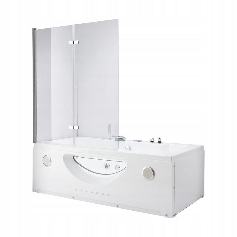 PARAWAN NAWANNOWY KPE-1201 CHROM 120x140 CM 6 MM KPE-1201