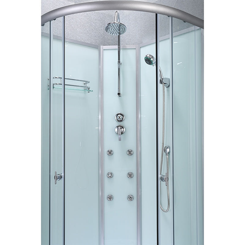 KABINA PRYSZNICOWA Z HYDROMASAŻEM WSH7703B 90x90 CM WSH7703B-90