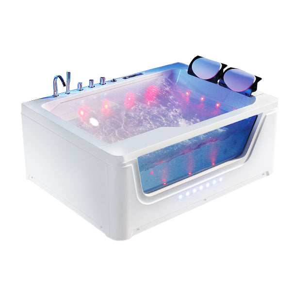 WANNA Z HYDROMASAŻEM TUGELA 913 BIAŁA 170x130 CM TUGELA-913-WH