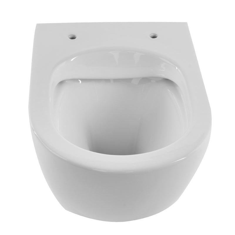 MISKA WC WISZĄCA RIMLESS PURO-WH-03 BIAŁA DESKA WOLNOOPADAJĄCA DUROPLAST PURO-WH-03