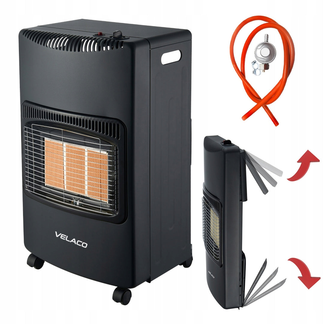 PIECYK GAZOWY DOMOWY GRZEJNIK GAZOWY NA BUTLĘ WĄŻ+REDUKTOR ECO-ONE 4200 WAT ECO-ONE