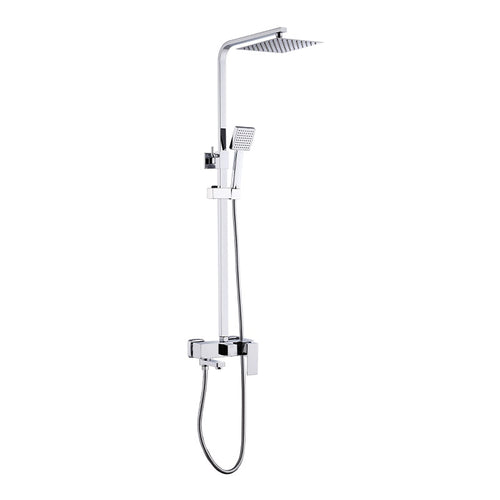 BATERIA PRYSZNICOWA ŁAZIENKOWA Z DESZCZOWNICĄ F170A CHROM F170A