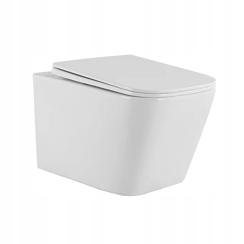 ZESTAW PODTYNKOWY WC STELAŻ GEBERIT DUOFIX MISKA AQUA-WH-03 PRZYCISK BIAŁY ZES-AQUA-5
