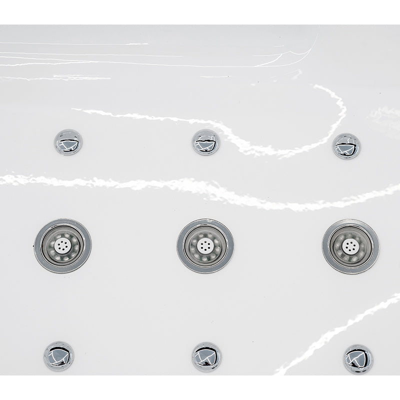 WANNA Z HYDROMASAŻEM MARBE 941 BIAŁA 180x90 CM MARBE-941-180X90